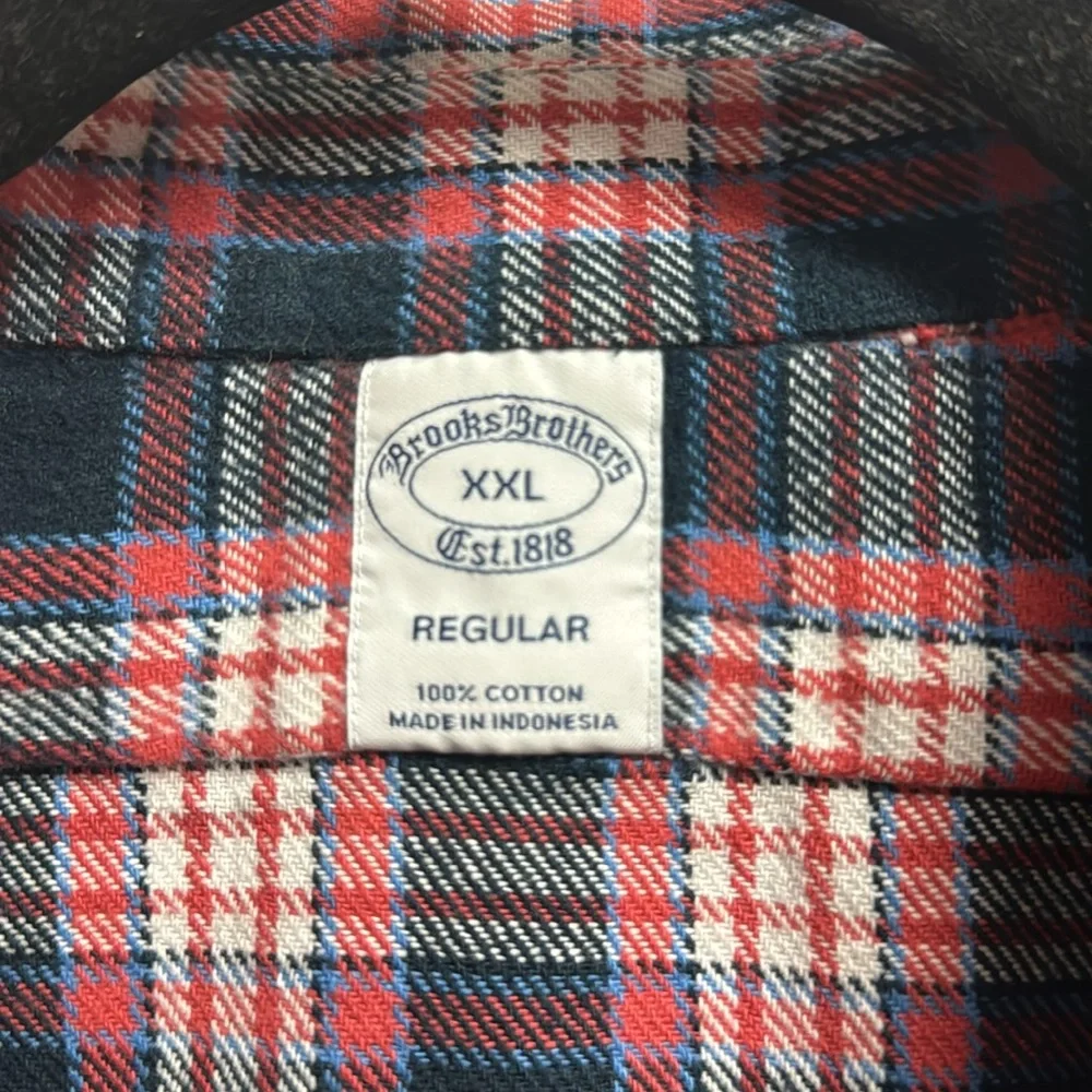 NWOT Brooks Brothers Twill Western Shirt - Picture 5 of 6